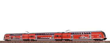 Brawa 70188 - H0 - 3-tlg. E-Triebwagen BR 446 TWINDEXX, DB AG, Ep. VI - DC-Sound